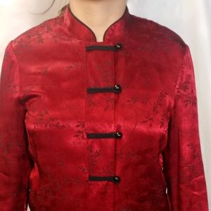 Vintage R&M Richards by Karen Kwong Long Blouse